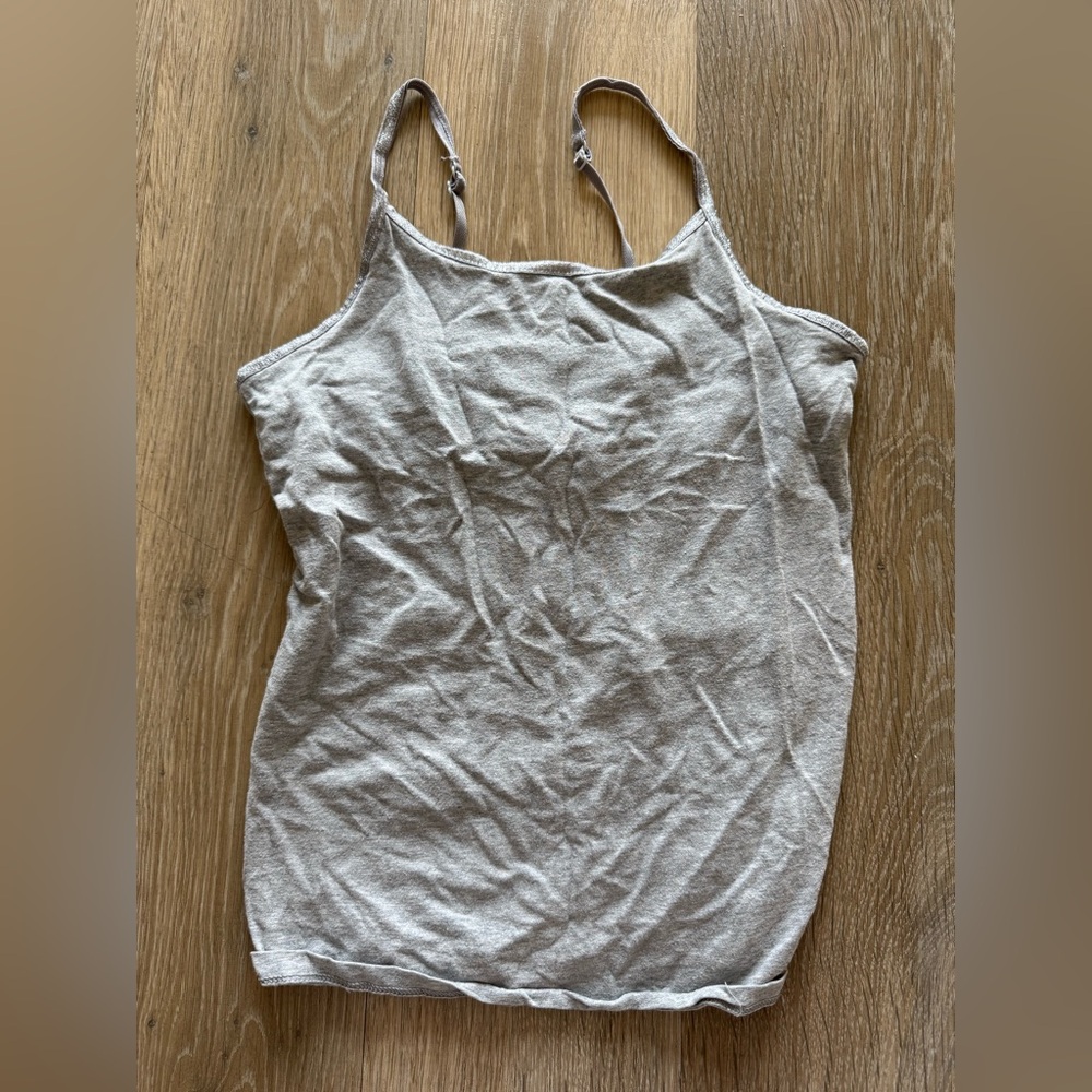 Gray girls camisole